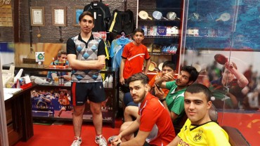 مسابقه ویژه عید سعید غدیر خم در آکادمی تنیس روی میز تائبی پور 